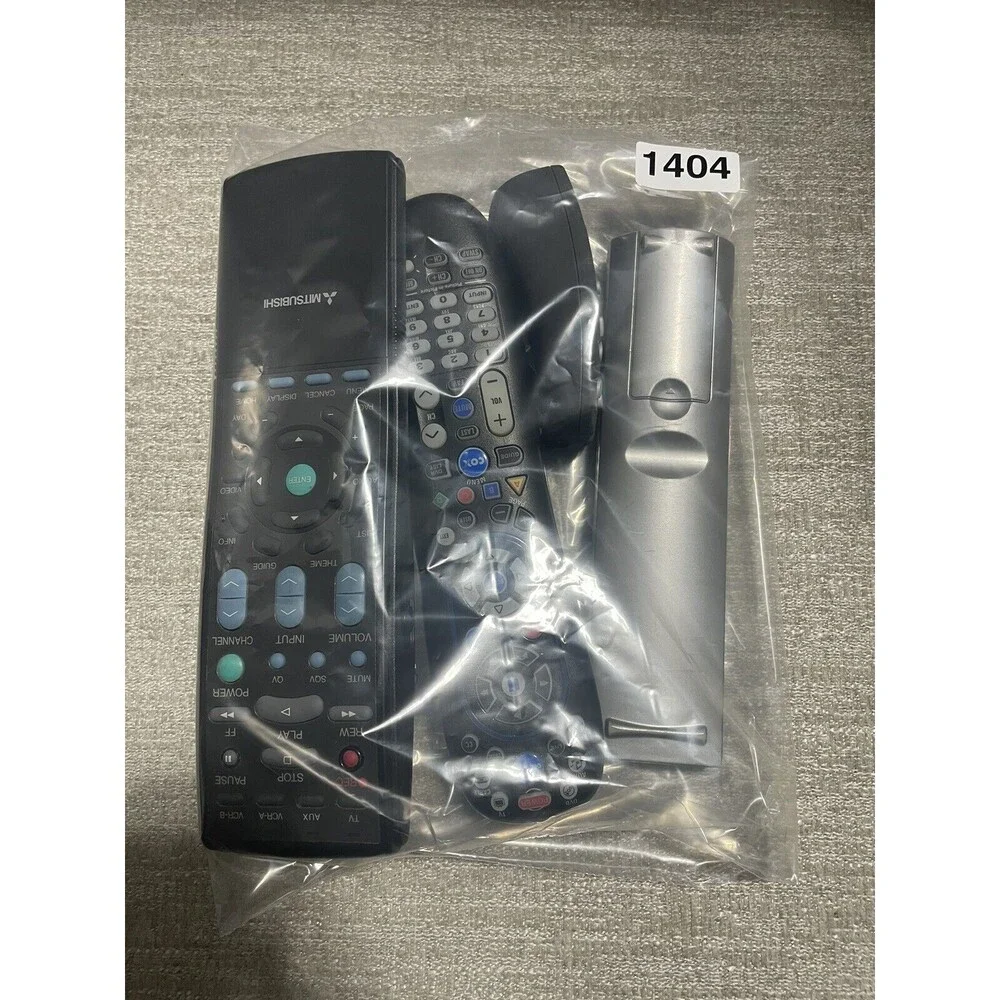 Lot of 7 Remote Control UNTESTED Samsung Sharp Mitsubishi DVD
